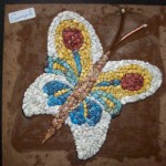 Pebble Butterfly Mosaic